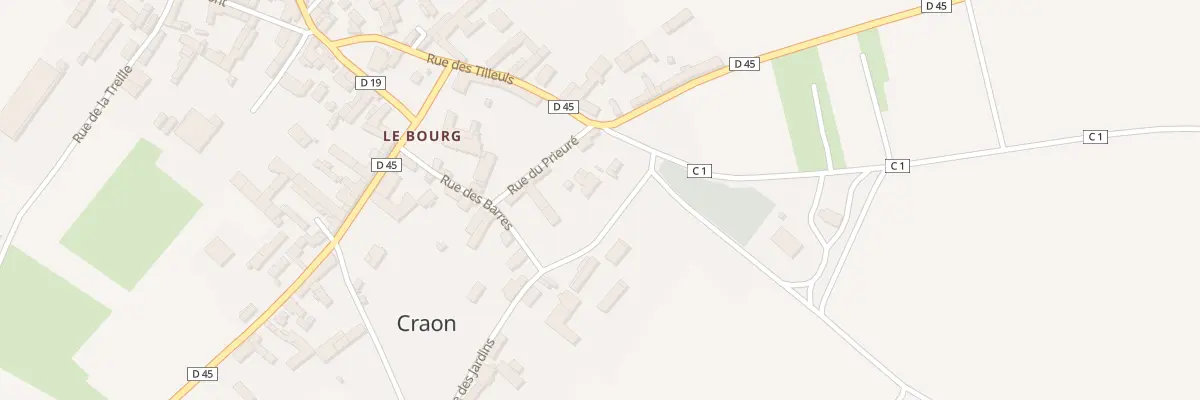 Plan du 5 Rue des Jardins à Craon