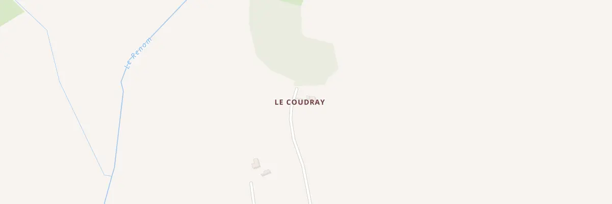Plan du 5127 Le Coudray à Souligné-Flacé