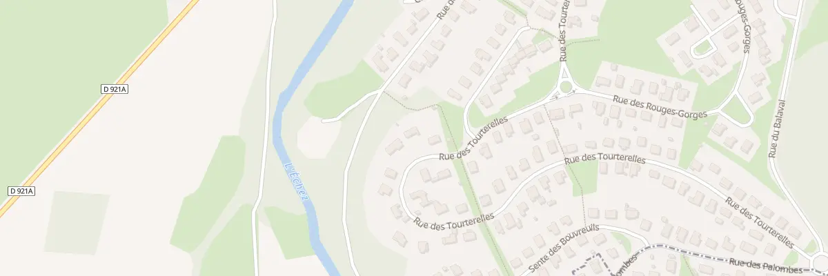 Plan du 46 Rue des Tourterelles à Juillan