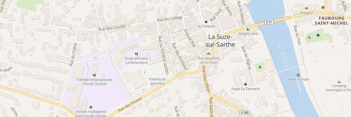 Plan du 14 Rue des Ormeaux à La Suze-sur-Sarthe
