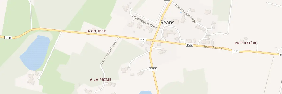 Plan du 5162 A la Prime à Réans