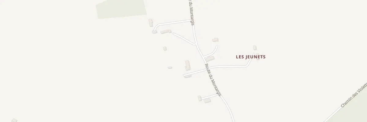 Plan du 322 Rte du Montargis -St Lt Mont- à Cambremer