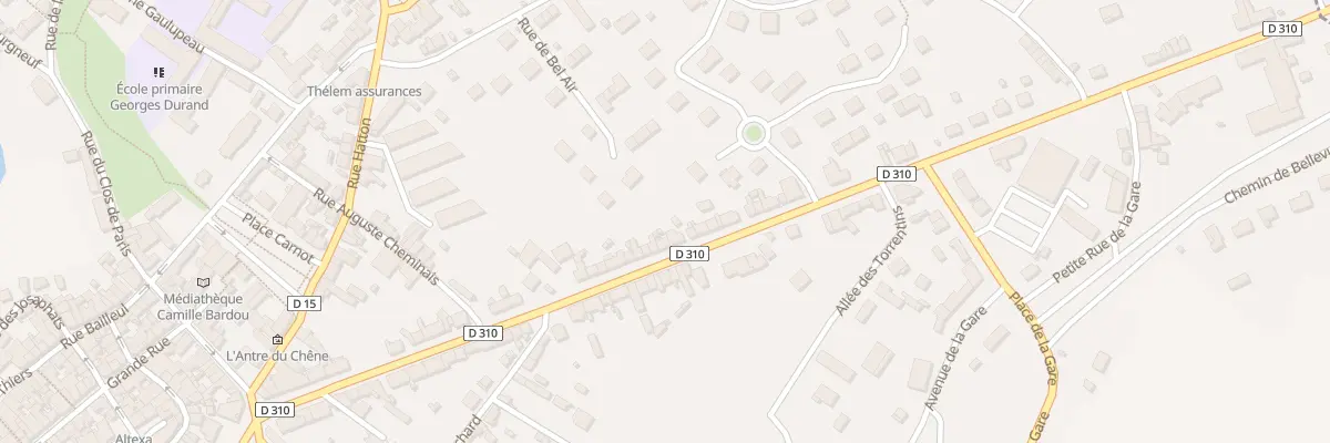 Plan du 45 Av Charles De Gaulle à Fresnay-sur-Sarthe