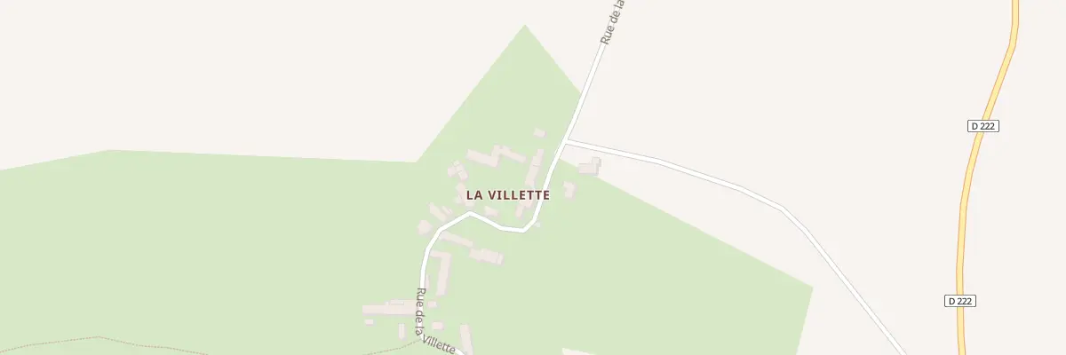 Plan du 825 Rue de la Villette à Montmerrei