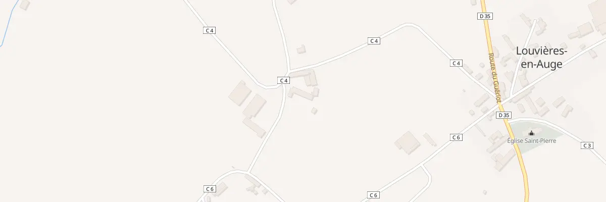Plan du 397 Rte de la Chapelle Souquet à Louvières-en-Auge