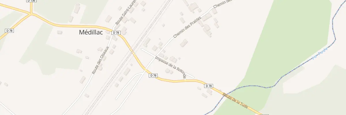 Plan du 5102 Pont de Corps à Médillac