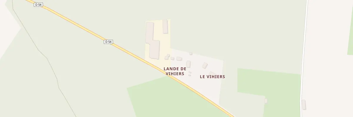 Plan du 5433 Lande de Vihiers à Saint-Jean-de-la-Motte