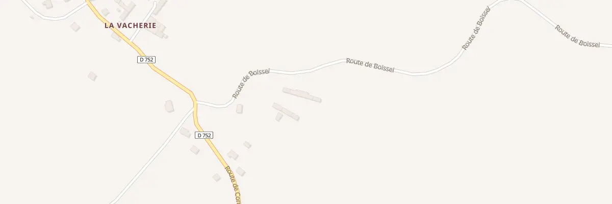 Plan du 8 Rte de Boissei à Boischampré