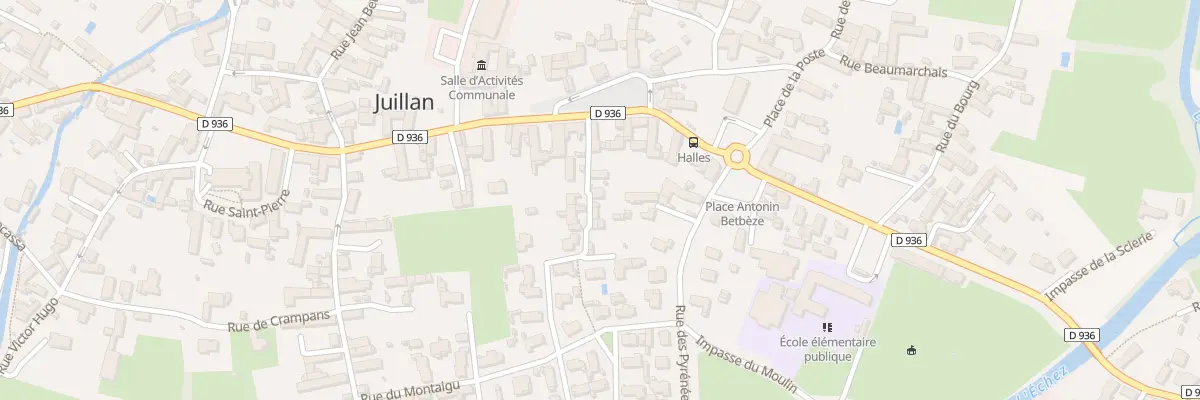 Plan du 3 Rue du Pic du Midi à Juillan