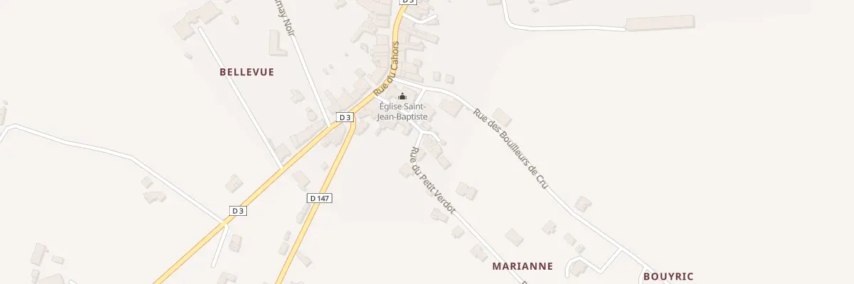 Plan du 100 Le Bourg à Cocumont