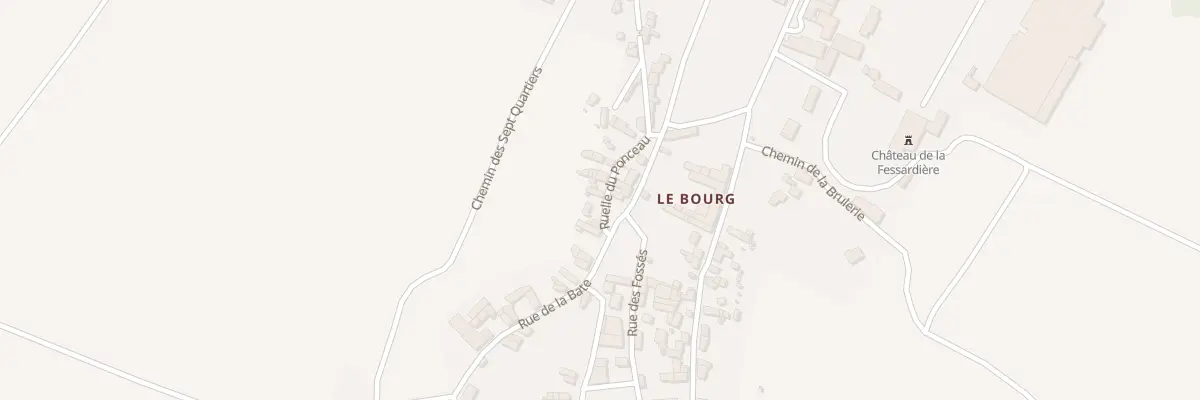 Plan du 6 Rle du Ponceau à Turquant