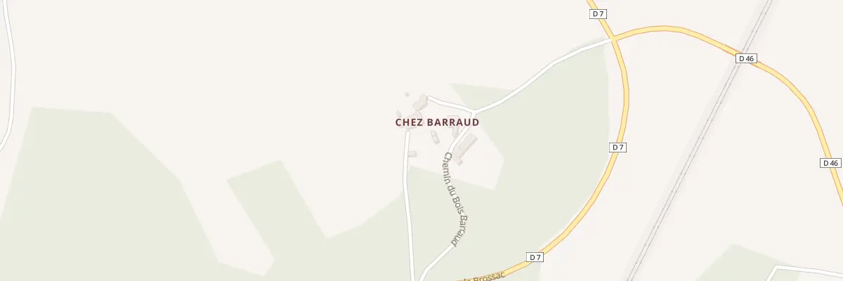Plan du 6 Che du Bois Barraud à Coteaux-du-Blanzacais