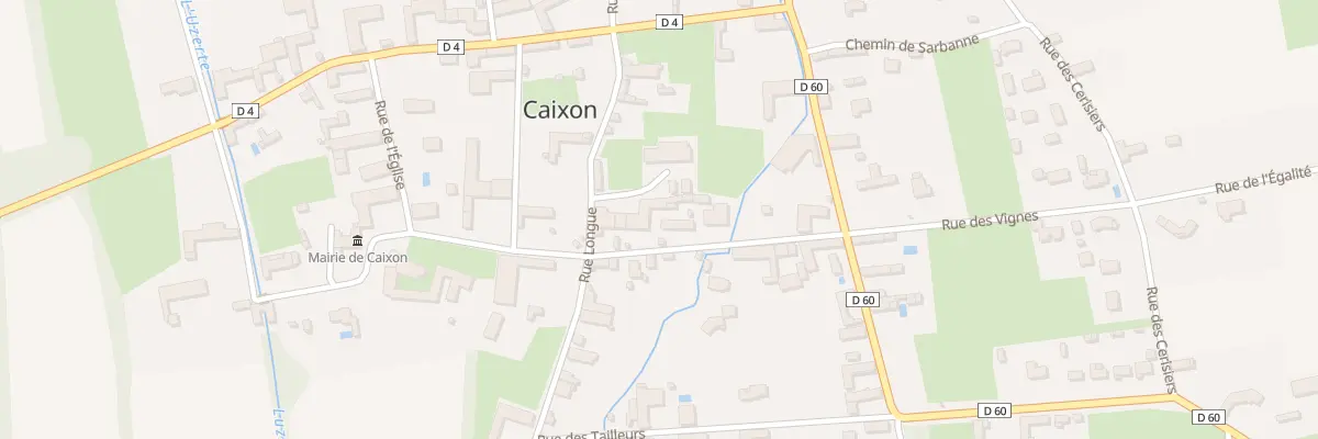 Plan du 17 Rue de la Mairie à Caixon