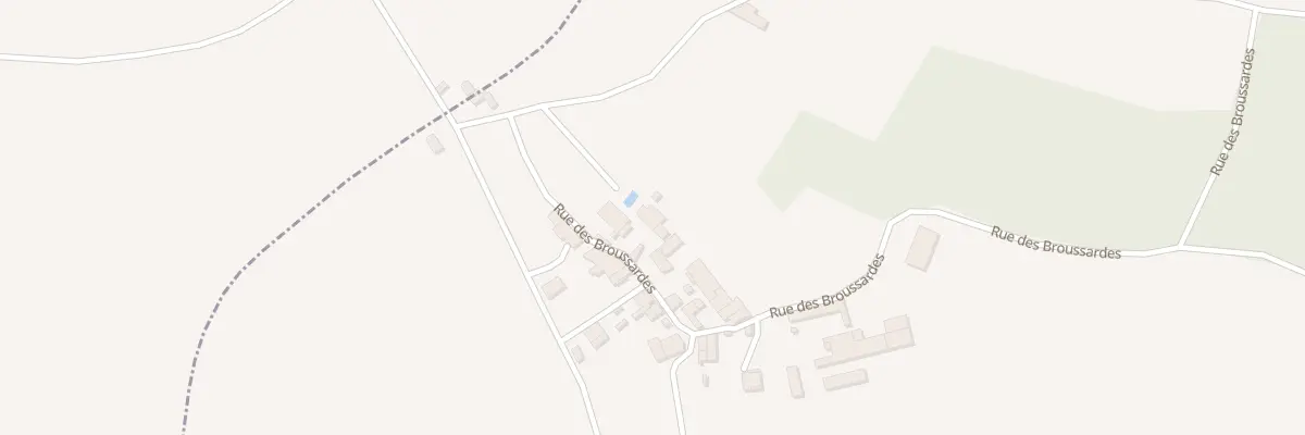 Plan du 3 Rue des Broussardes à Empuré