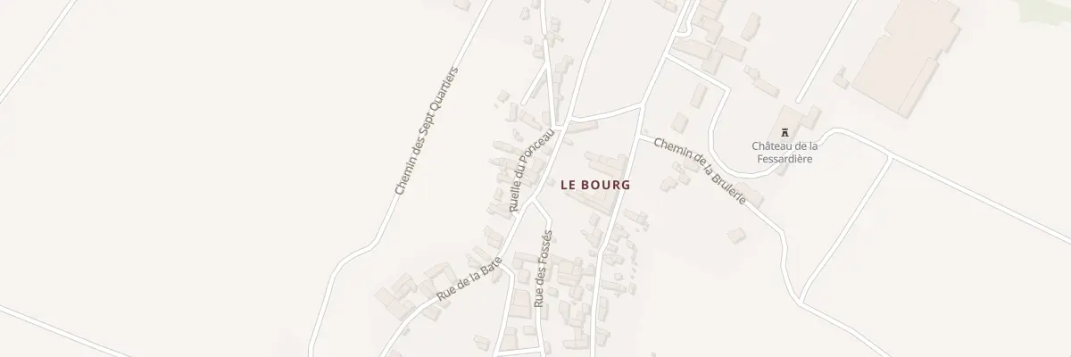Plan du 5 Rle du Ponceau à Turquant