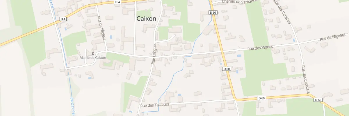 Plan du 10 Rue de la Mairie à Caixon
