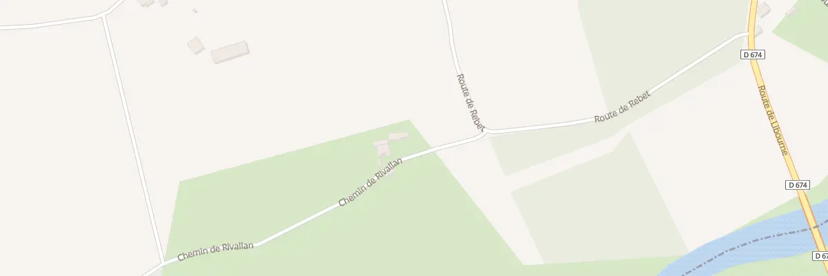Plan de Che de Rivallan à Bazac