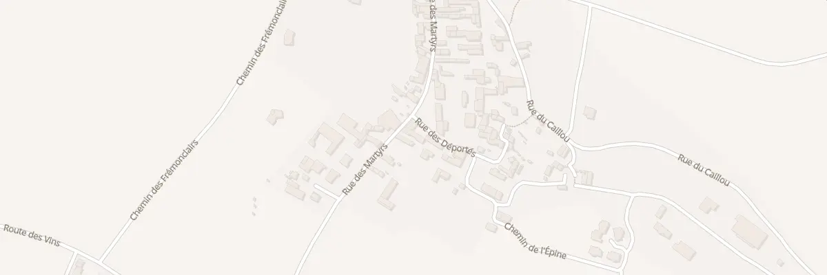 Plan du 49 Rue des Martyrs à Turquant