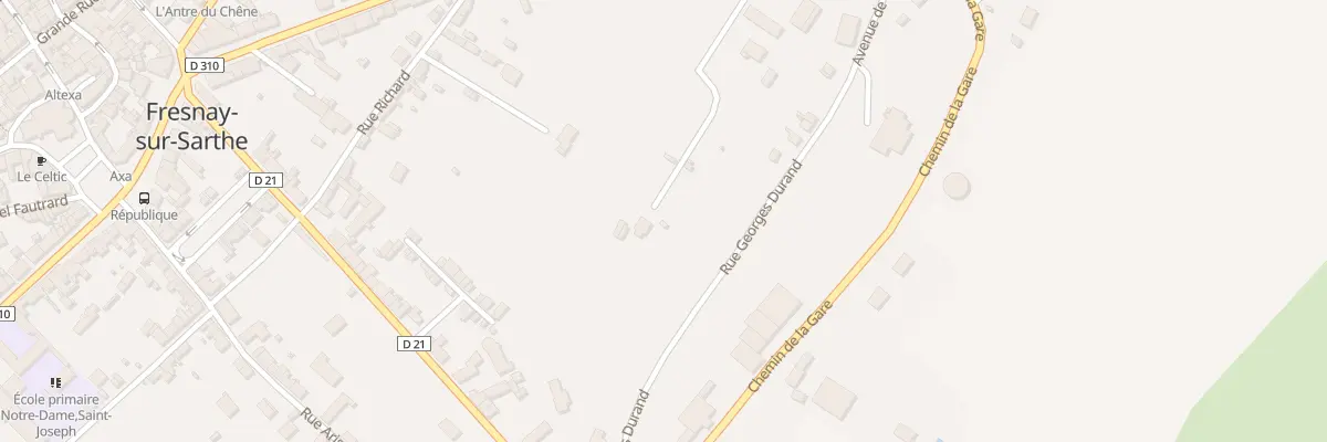 Plan du 11 All des Torrentins à Fresnay-sur-Sarthe