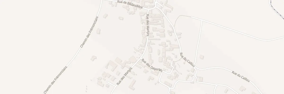 Plan du 42 Rue des Martyrs à Turquant