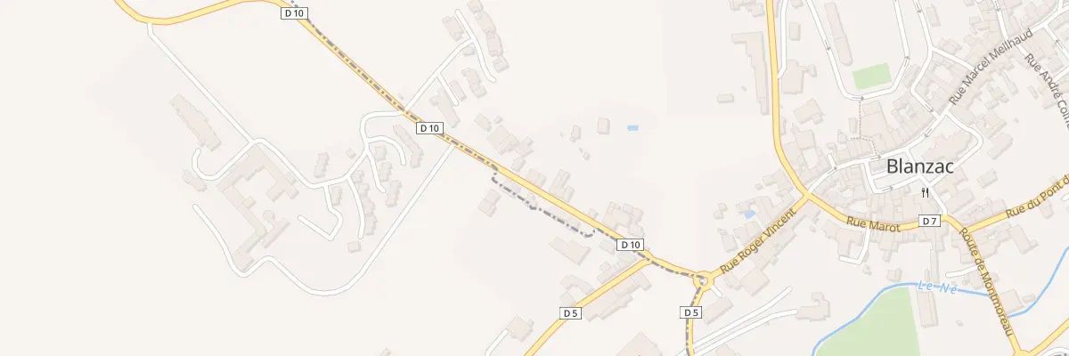 Plan du 12 Rte de Châteauneuf à Coteaux-du-Blanzacais