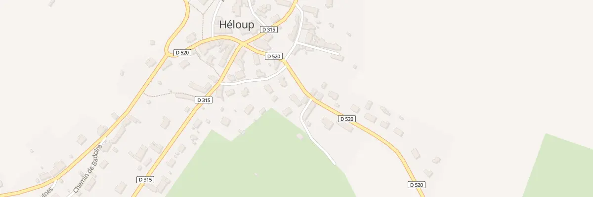 Plan du 134 Rte de l’Ardoisière à Héloup