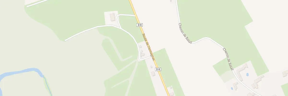 Plan du 2 Che de Bonaparte à Labatut-Rivière