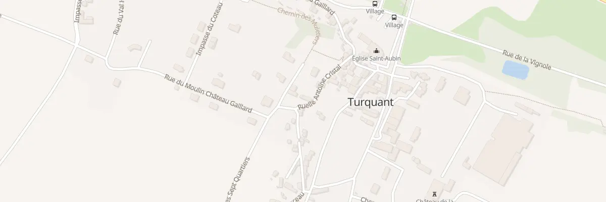 Plan du 5058 Rle Antoine Cristal à Turquant