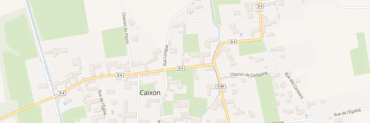 Plan du 6 Rue du Pont du Lys à Caixon