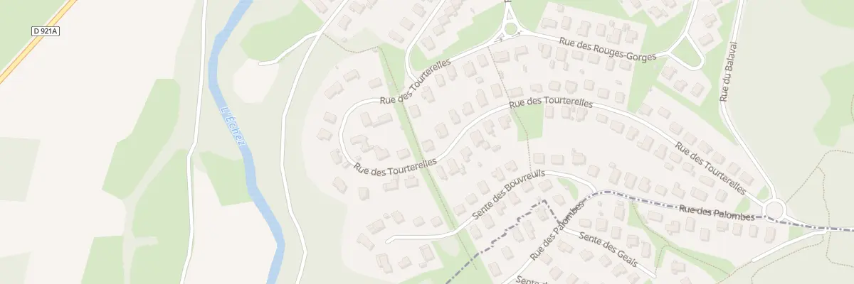 Plan du 41 Rue des Tourterelles à Juillan