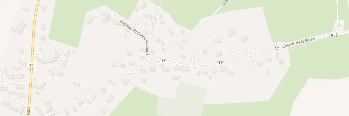 Plan du 1 Che de la Roche à Gesnes-le-Gandelin