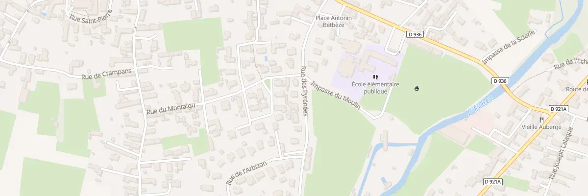 Plan du 8B Rue des Pyrénées à Juillan
