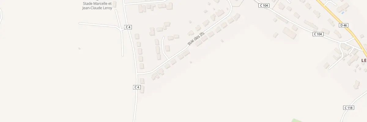 Plan du 10 Rue des Ifs à Domfront-en-Champagne