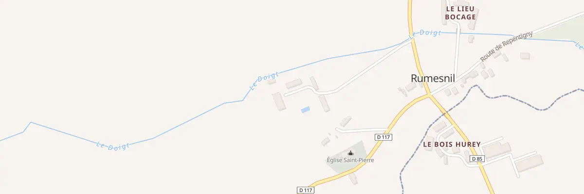 Plan du 5040 Le Manoir à Rumesnil