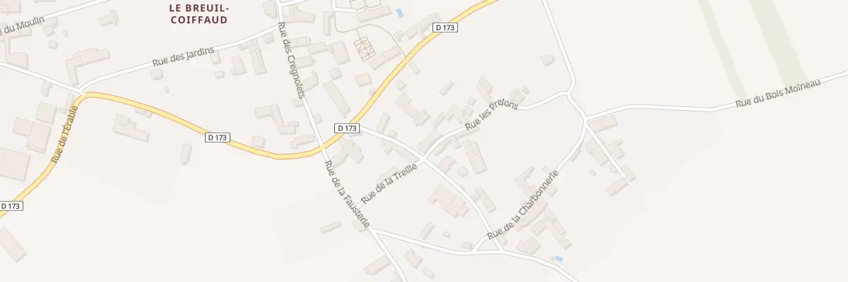 Plan du 8 Rue de la Grande Maison à Valdelaume