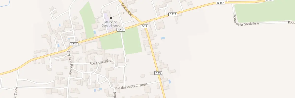 Plan du 8 Rte d’Angouleme à Genac-Bignac