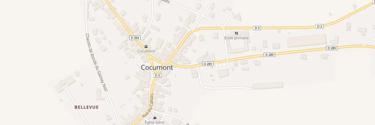 Plan du 1 Rue de l’Aramon noir à Cocumont
