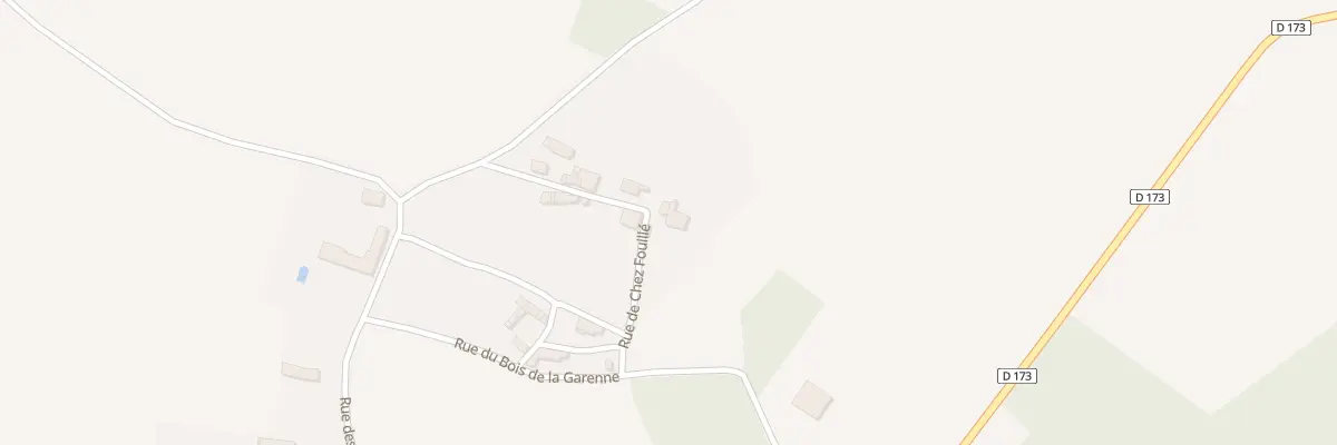 Plan du 10 Rue de Chez Fouillé à Valdelaume
