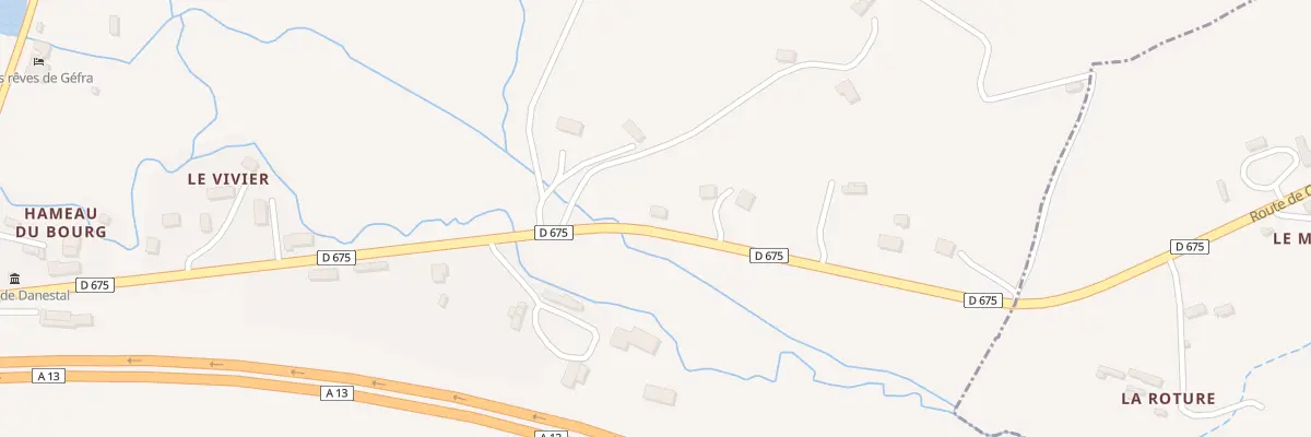 Plan du 5008 Le Bourg à Danestal
