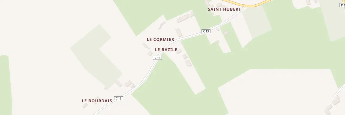 Plan du 5170 Le Bazile à Souligné-Flacé