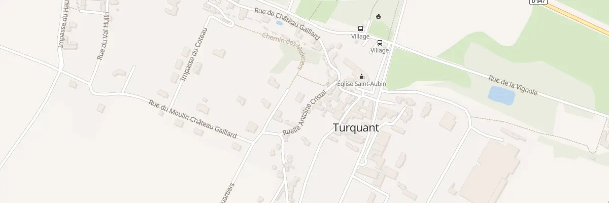 Plan du 4 Rle Antoine Cristal à Turquant