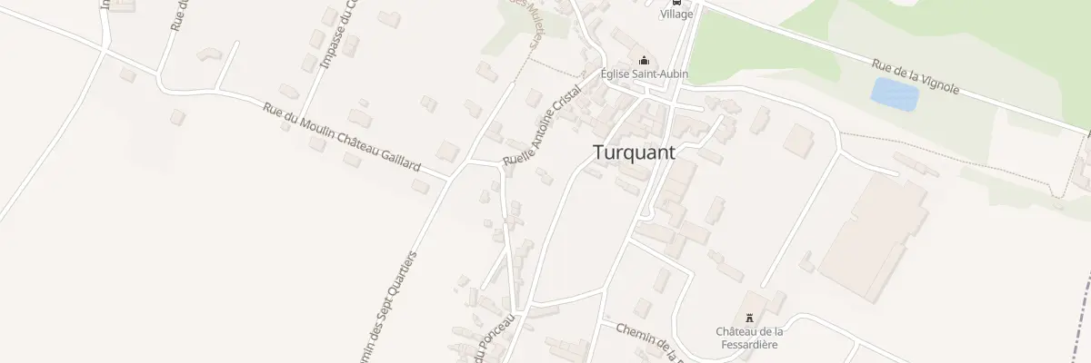 Plan du 6 Rue du Ponceau à Turquant