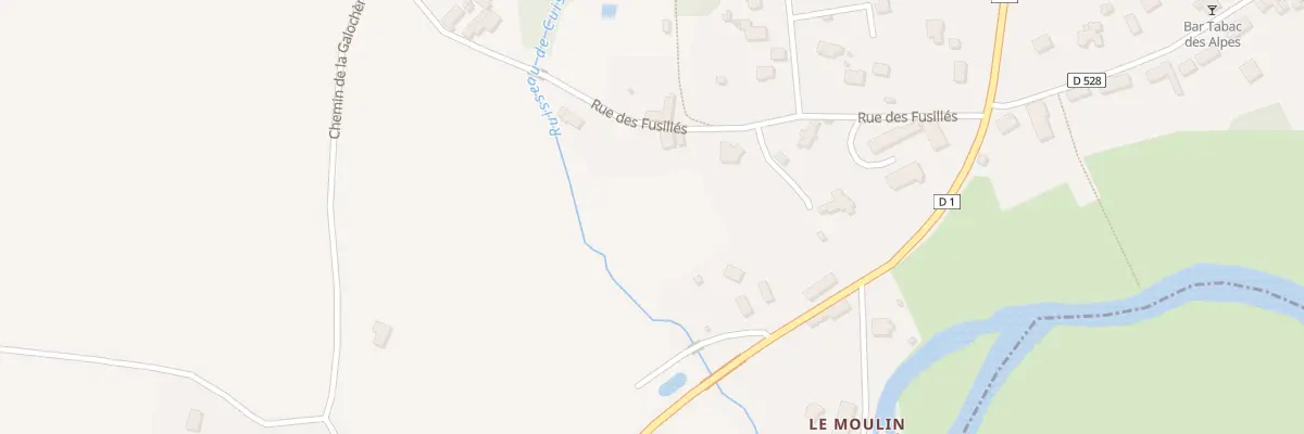 Plan du 245 Rue des Fusillés à Condé-sur-Sarthe