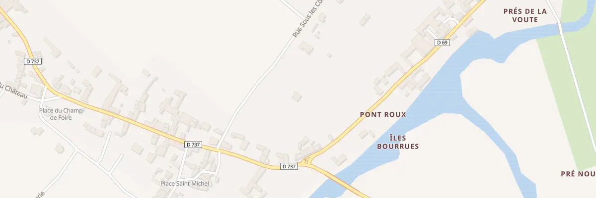Plan du 5331 Pont Roux à Marcillac-Lanville