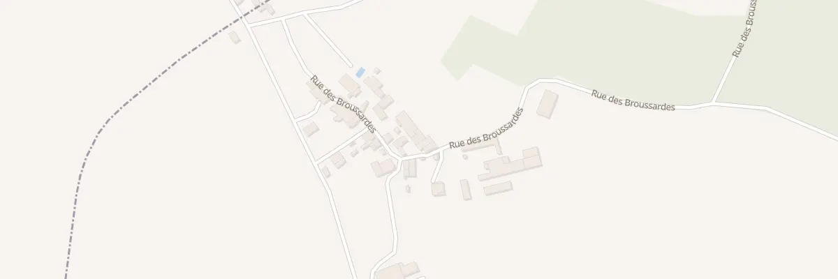 Plan du 11 Rue des Broussardes à Empuré