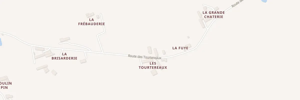 Plan du 14 Rte des Tourtereaux à Vernantes