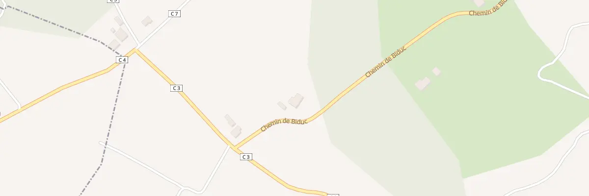 Plan du 97 Che de Biduc à Ruffiac