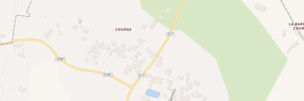 Plan du 9 Rue du Puits Chausson Courge à Vançais