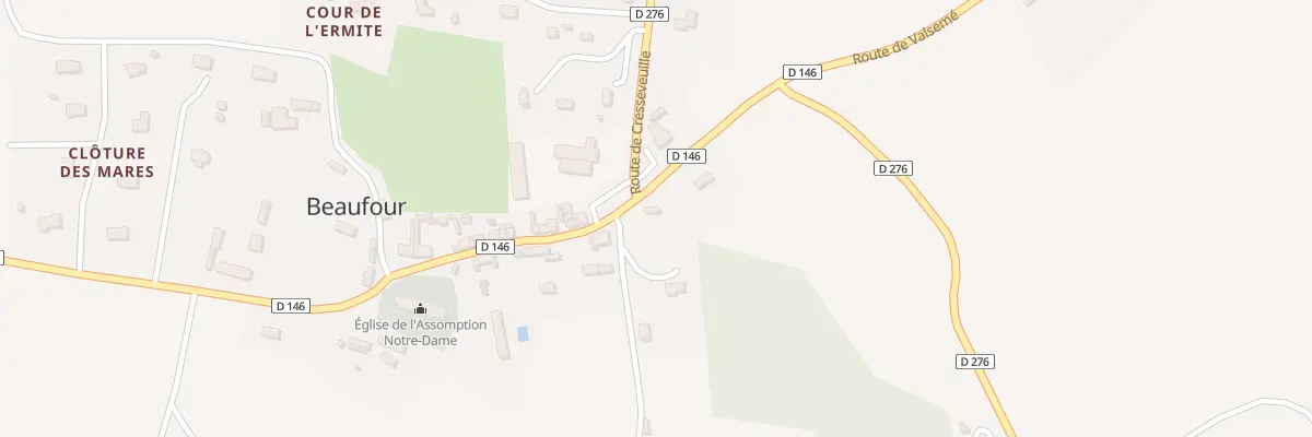 Plan du 5 Che du Moulin à Beaufour-Druval