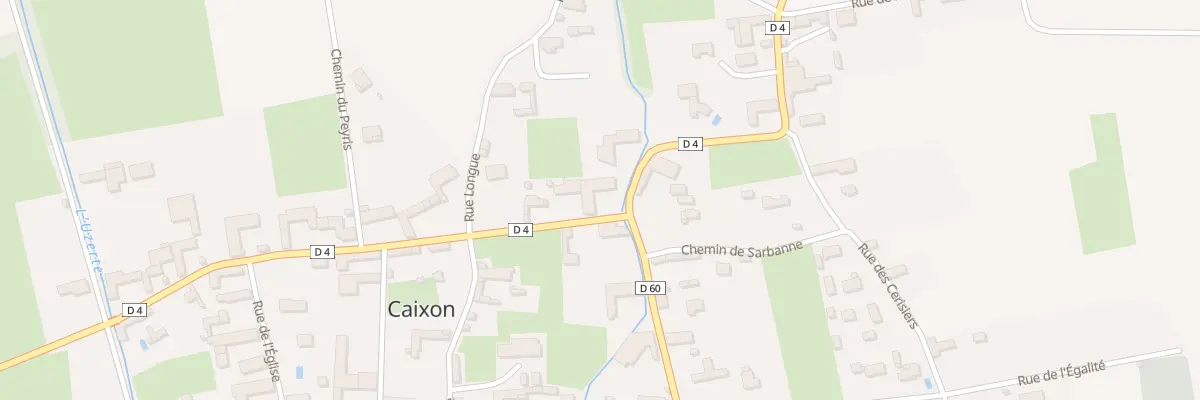 Plan du 2 Rue du Pont du Lys à Caixon